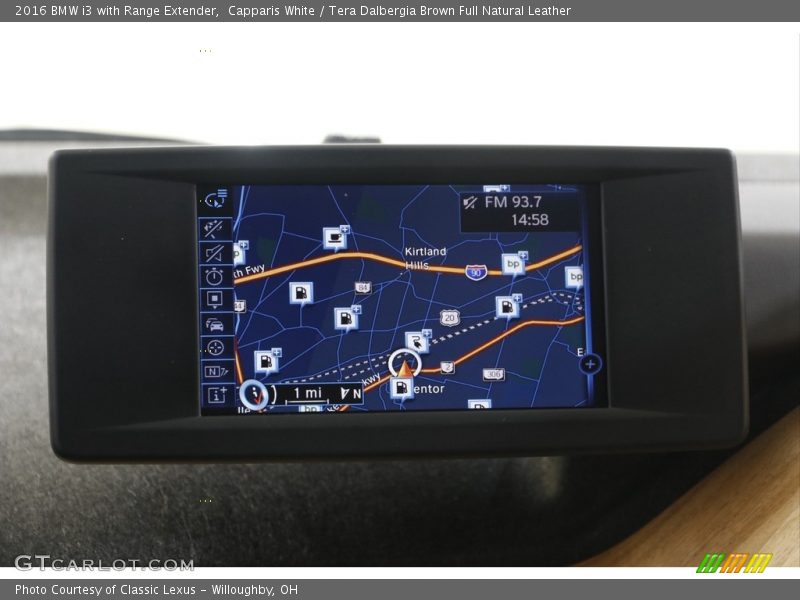 Capparis White / Tera Dalbergia Brown Full Natural Leather 2016 BMW i3 with Range Extender