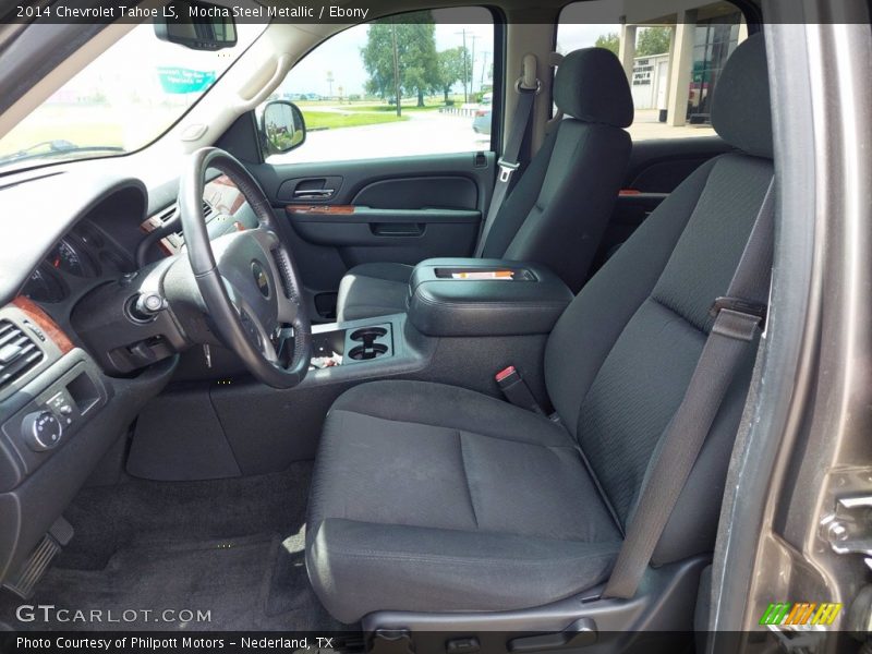 Front Seat of 2014 Tahoe LS