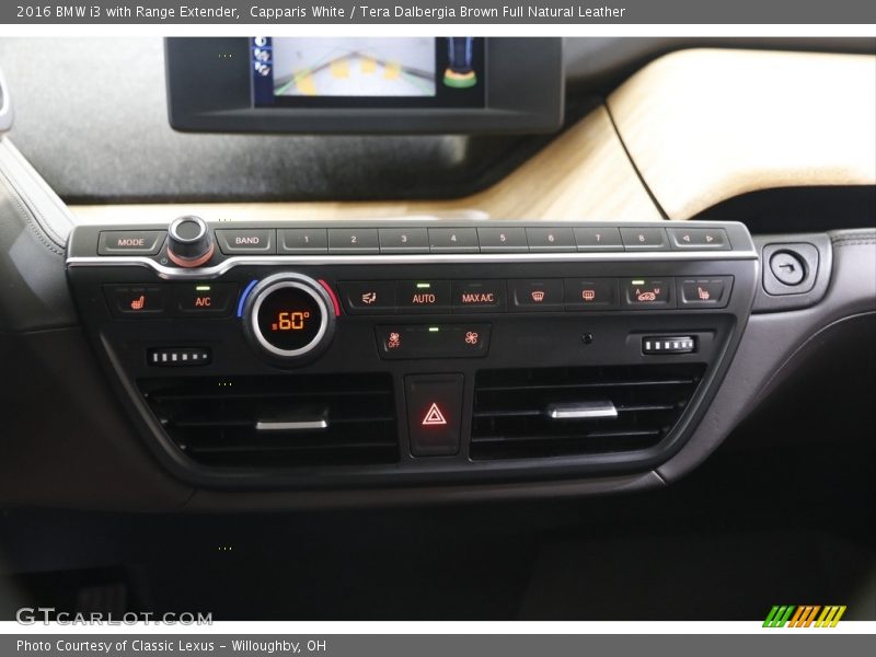 Capparis White / Tera Dalbergia Brown Full Natural Leather 2016 BMW i3 with Range Extender