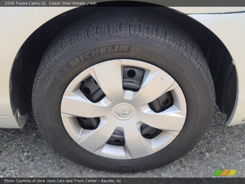 Classic Silver Metallic / Ash 2008 Toyota Camry LE