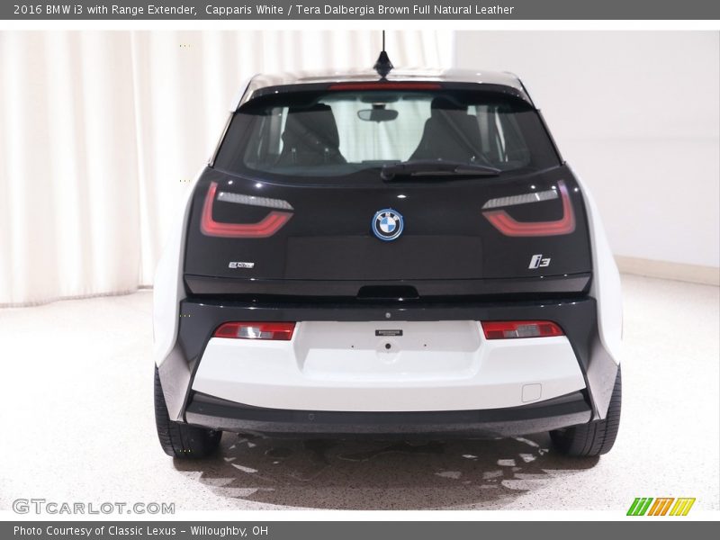 Capparis White / Tera Dalbergia Brown Full Natural Leather 2016 BMW i3 with Range Extender