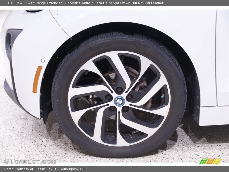 Capparis White / Tera Dalbergia Brown Full Natural Leather 2016 BMW i3 with Range Extender