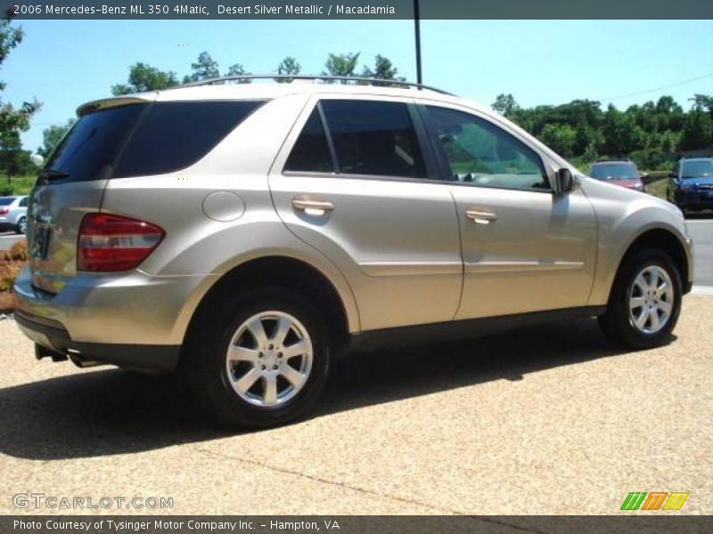 Desert Silver Metallic / Macadamia 2006 Mercedes-Benz ML 350 4Matic