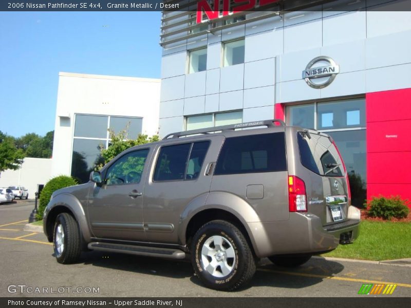 Granite Metallic / Desert 2006 Nissan Pathfinder SE 4x4