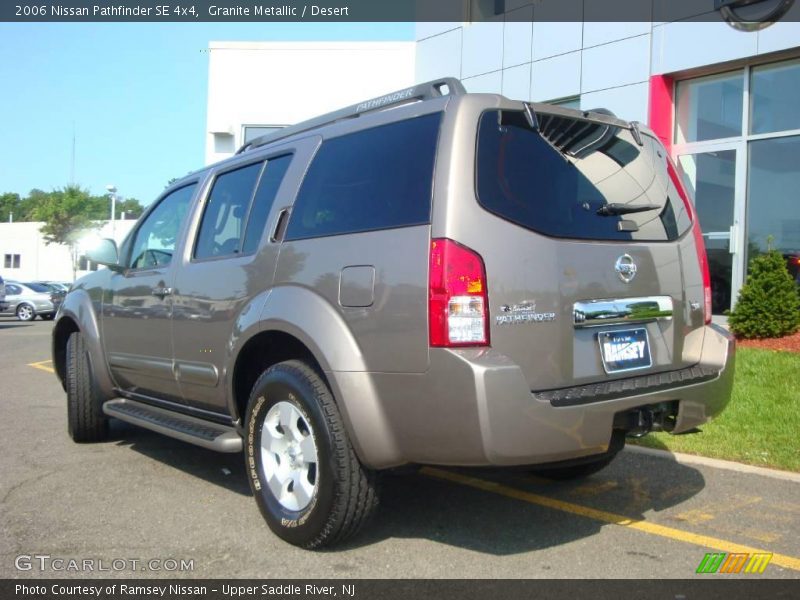 Granite Metallic / Desert 2006 Nissan Pathfinder SE 4x4