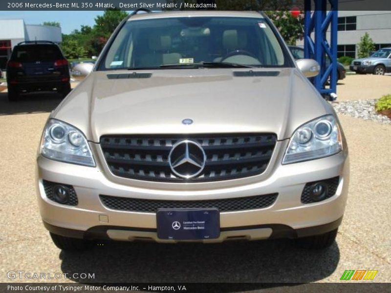 Desert Silver Metallic / Macadamia 2006 Mercedes-Benz ML 350 4Matic