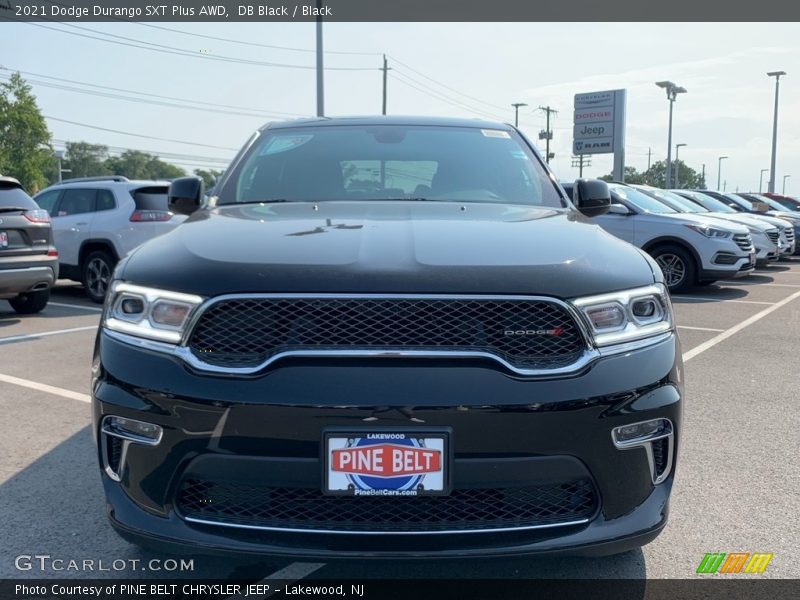 DB Black / Black 2021 Dodge Durango SXT Plus AWD