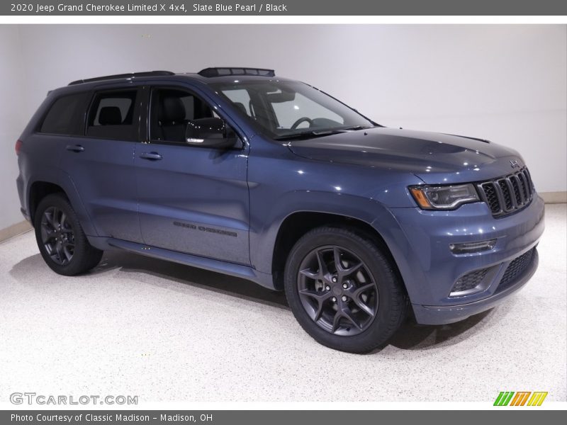 Slate Blue Pearl / Black 2020 Jeep Grand Cherokee Limited X 4x4