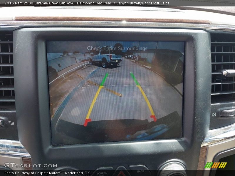 Controls of 2016 2500 Laramie Crew Cab 4x4