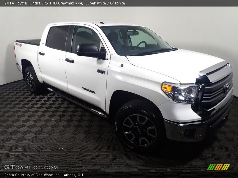 Super White / Graphite 2014 Toyota Tundra SR5 TRD Crewmax 4x4