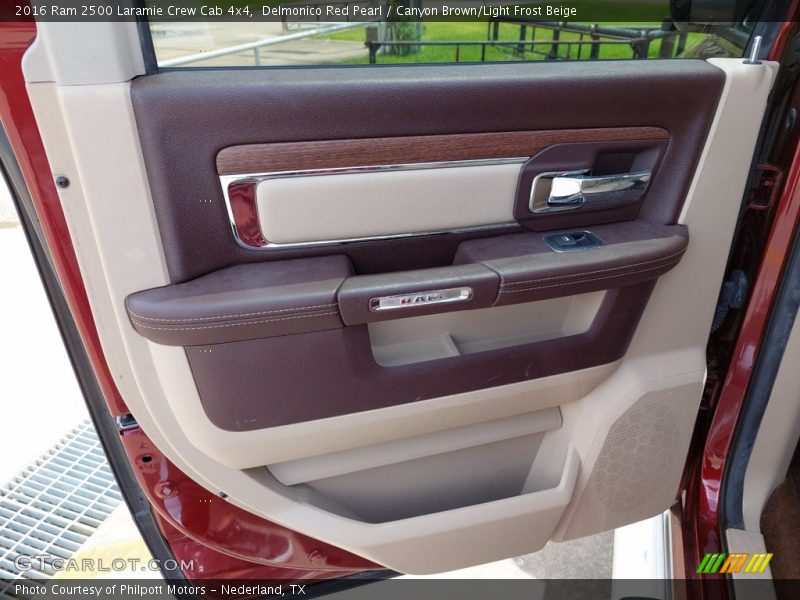 Door Panel of 2016 2500 Laramie Crew Cab 4x4