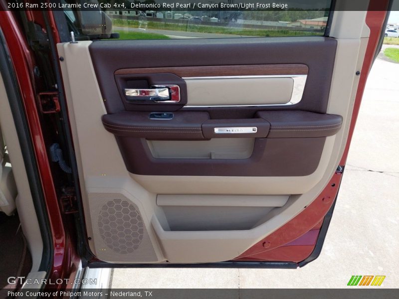 Door Panel of 2016 2500 Laramie Crew Cab 4x4