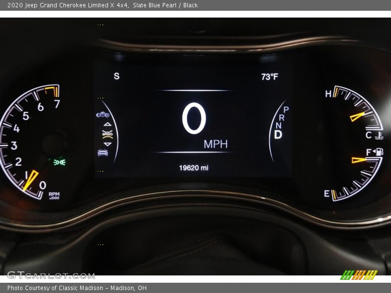 Slate Blue Pearl / Black 2020 Jeep Grand Cherokee Limited X 4x4