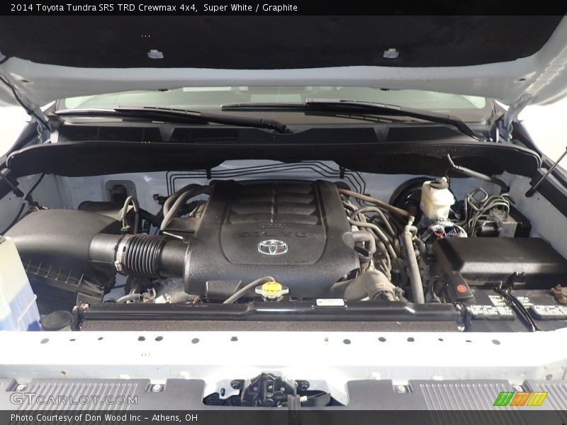 Super White / Graphite 2014 Toyota Tundra SR5 TRD Crewmax 4x4