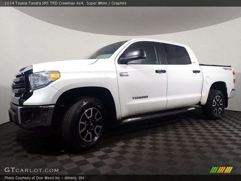 Super White / Graphite 2014 Toyota Tundra SR5 TRD Crewmax 4x4
