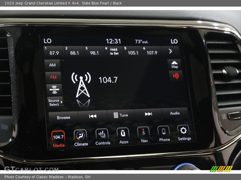 Slate Blue Pearl / Black 2020 Jeep Grand Cherokee Limited X 4x4