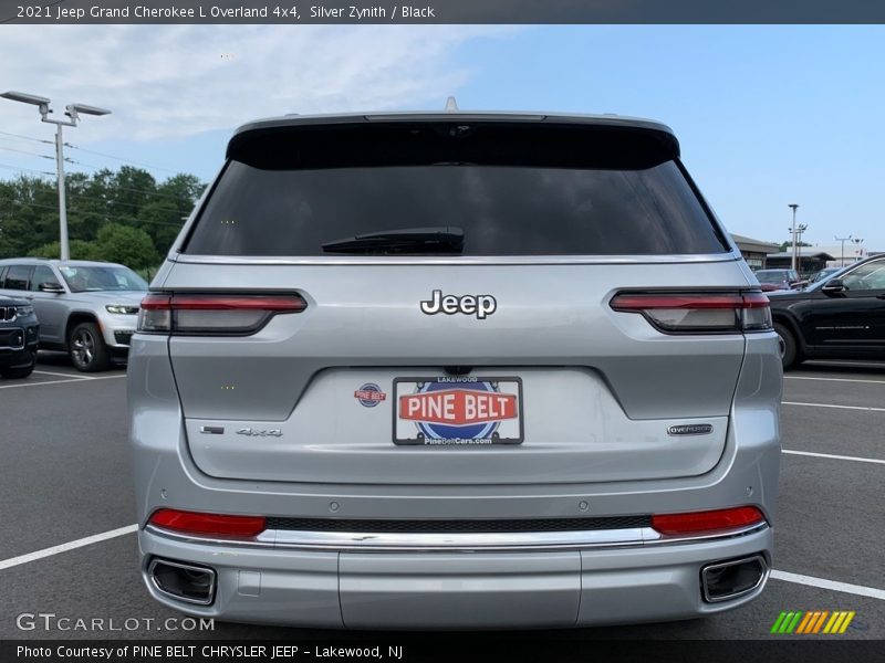 Silver Zynith / Black 2021 Jeep Grand Cherokee L Overland 4x4