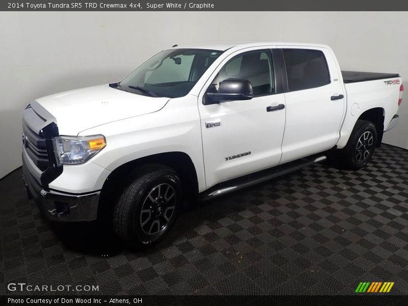 Super White / Graphite 2014 Toyota Tundra SR5 TRD Crewmax 4x4