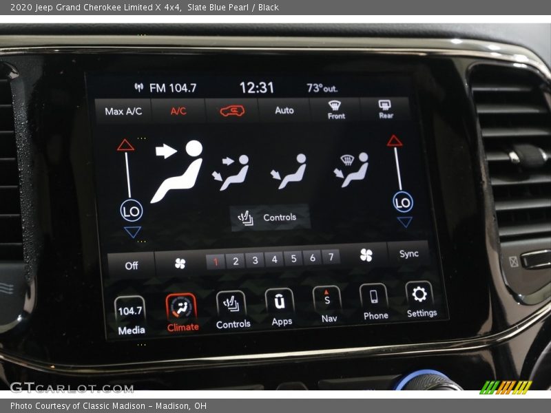 Slate Blue Pearl / Black 2020 Jeep Grand Cherokee Limited X 4x4