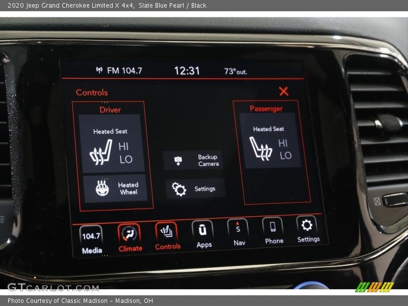 Slate Blue Pearl / Black 2020 Jeep Grand Cherokee Limited X 4x4