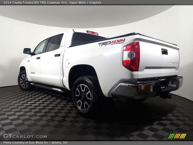 Super White / Graphite 2014 Toyota Tundra SR5 TRD Crewmax 4x4