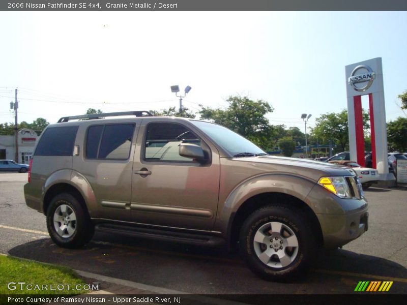 Granite Metallic / Desert 2006 Nissan Pathfinder SE 4x4