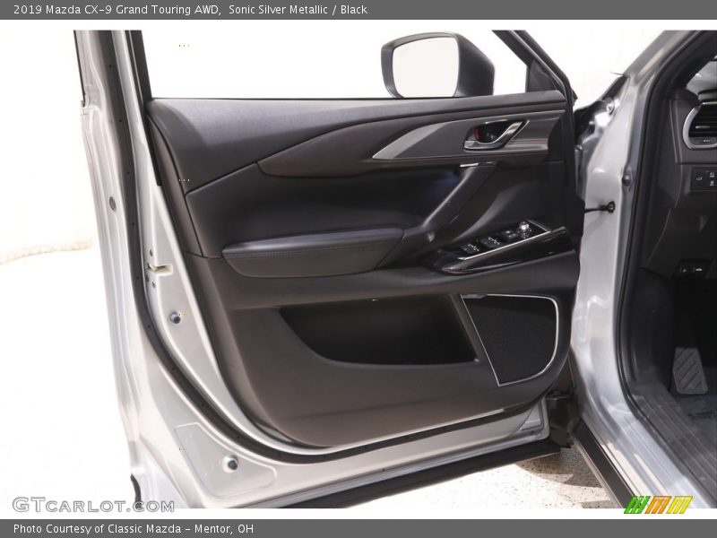 Sonic Silver Metallic / Black 2019 Mazda CX-9 Grand Touring AWD