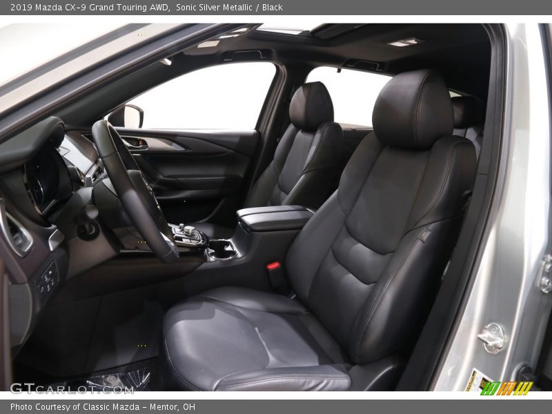 Sonic Silver Metallic / Black 2019 Mazda CX-9 Grand Touring AWD