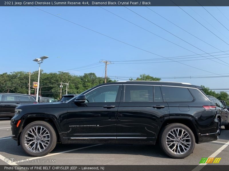  2021 Grand Cherokee L Summit Reserve 4x4 Diamond Black Crystal Pearl