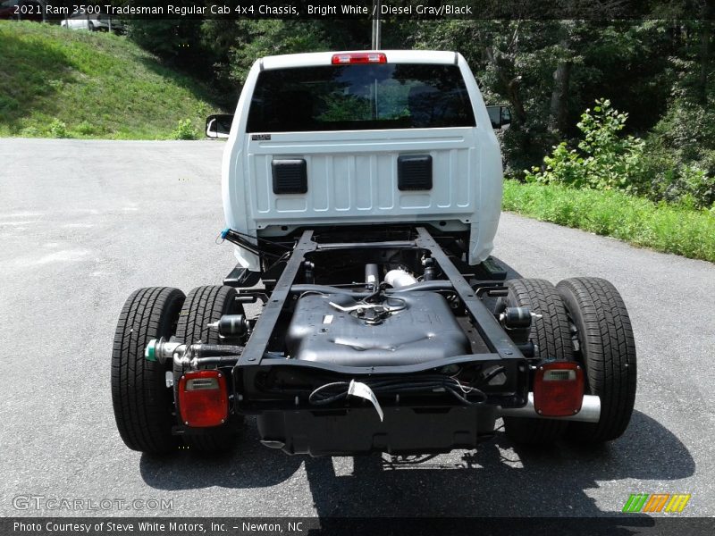 Bright White / Diesel Gray/Black 2021 Ram 3500 Tradesman Regular Cab 4x4 Chassis