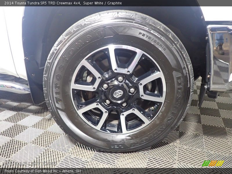 Super White / Graphite 2014 Toyota Tundra SR5 TRD Crewmax 4x4