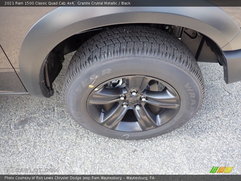 Granite Crystal Metallic / Black 2021 Ram 1500 Classic Quad Cab 4x4