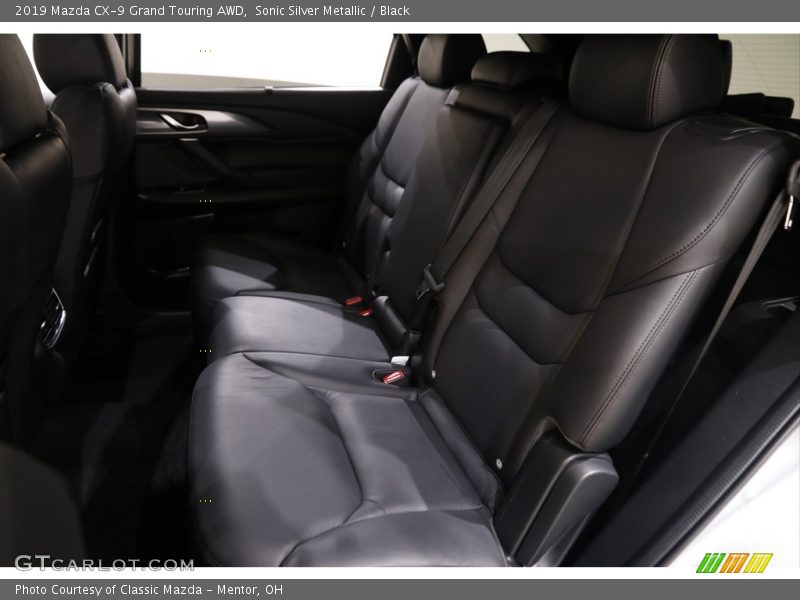 Sonic Silver Metallic / Black 2019 Mazda CX-9 Grand Touring AWD