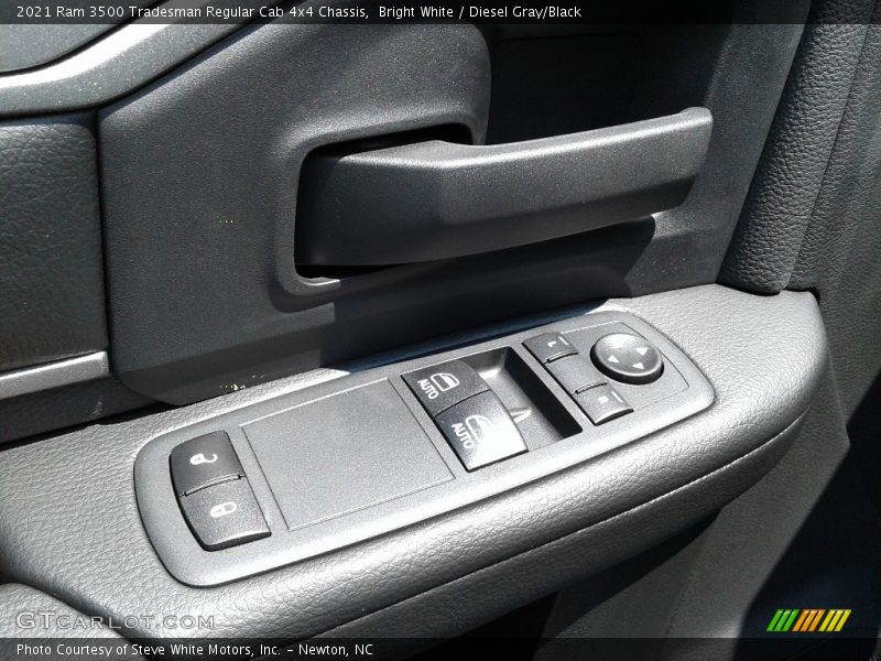 Bright White / Diesel Gray/Black 2021 Ram 3500 Tradesman Regular Cab 4x4 Chassis