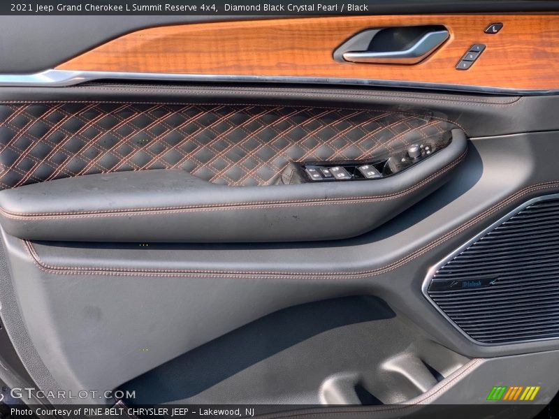 Door Panel of 2021 Grand Cherokee L Summit Reserve 4x4