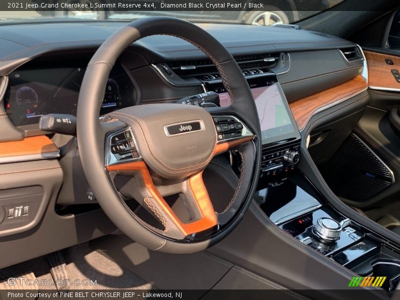 Dashboard of 2021 Grand Cherokee L Summit Reserve 4x4