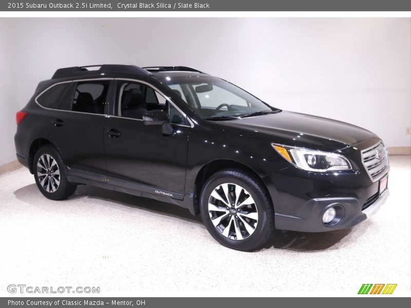  2015 Outback 2.5i Limited Crystal Black Silica