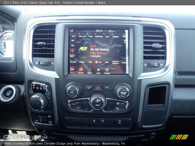 Granite Crystal Metallic / Black 2021 Ram 1500 Classic Quad Cab 4x4