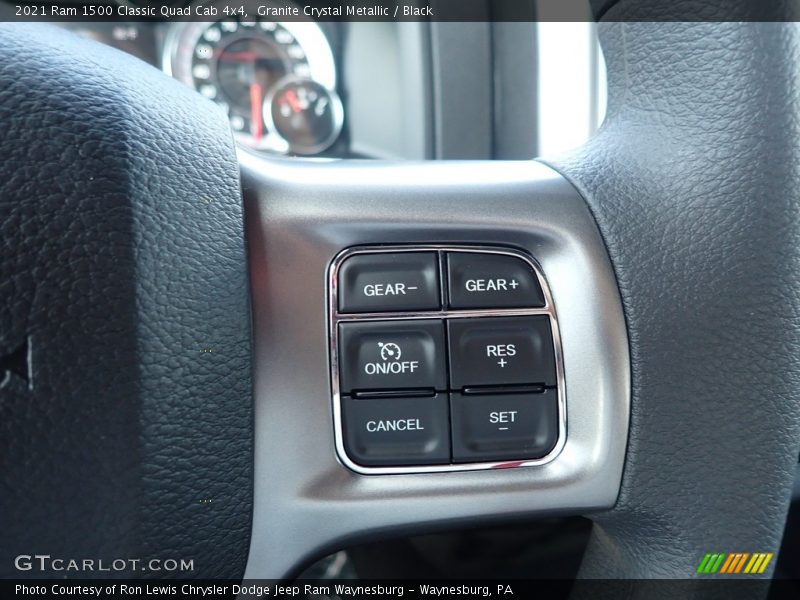 Granite Crystal Metallic / Black 2021 Ram 1500 Classic Quad Cab 4x4