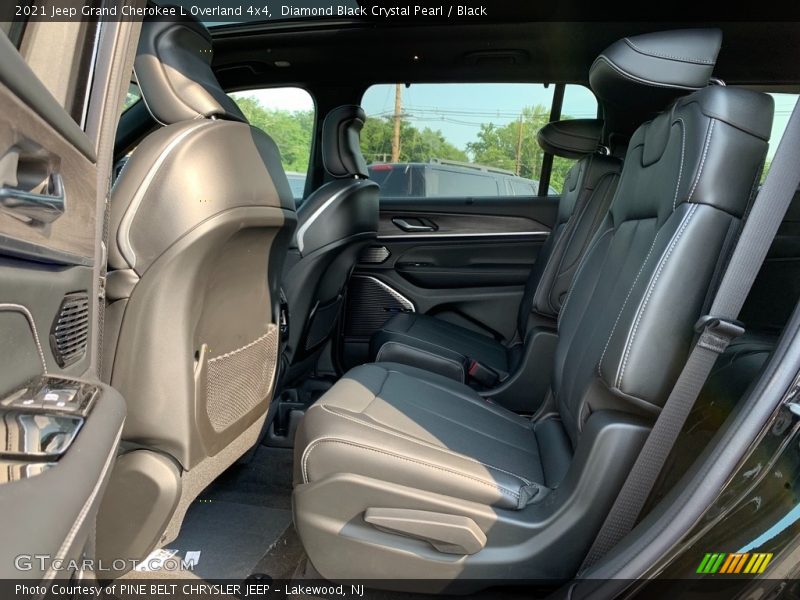 Rear Seat of 2021 Grand Cherokee L Overland 4x4