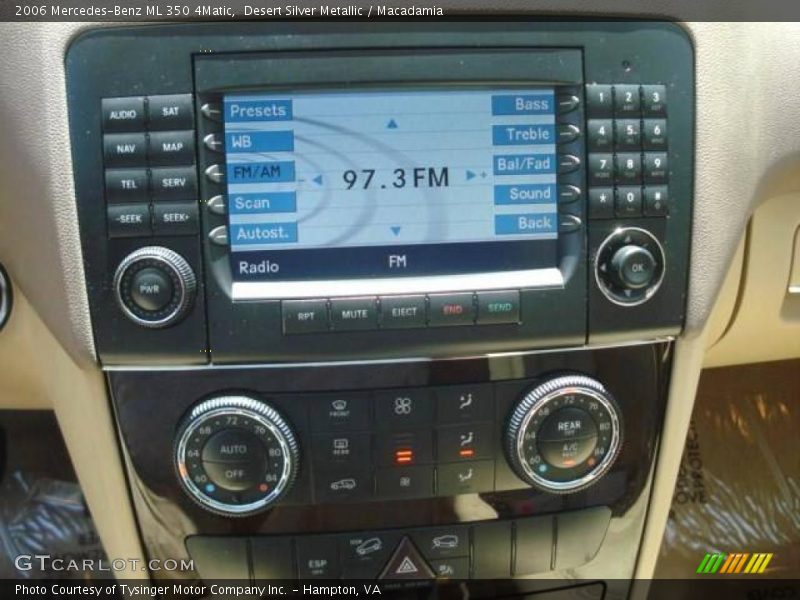 Desert Silver Metallic / Macadamia 2006 Mercedes-Benz ML 350 4Matic