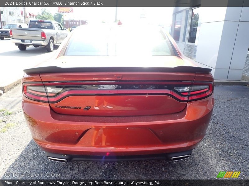 Sinamon Stick / Black 2021 Dodge Charger SXT AWD