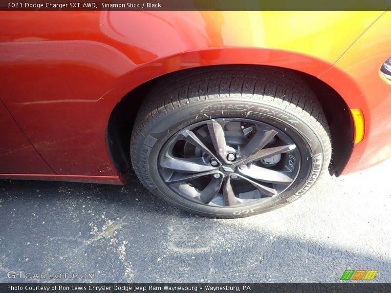 Sinamon Stick / Black 2021 Dodge Charger SXT AWD