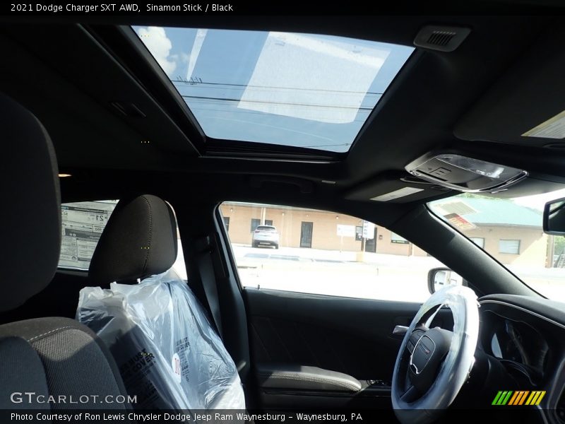 Sinamon Stick / Black 2021 Dodge Charger SXT AWD