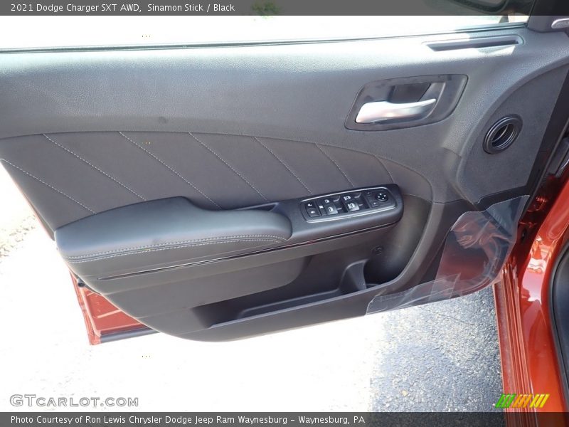 Sinamon Stick / Black 2021 Dodge Charger SXT AWD