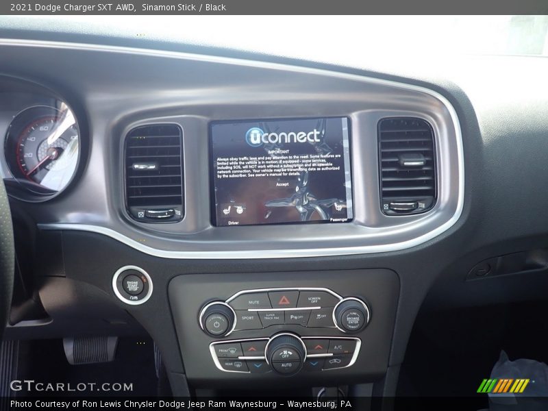 Sinamon Stick / Black 2021 Dodge Charger SXT AWD