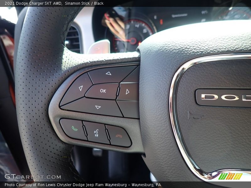 Sinamon Stick / Black 2021 Dodge Charger SXT AWD