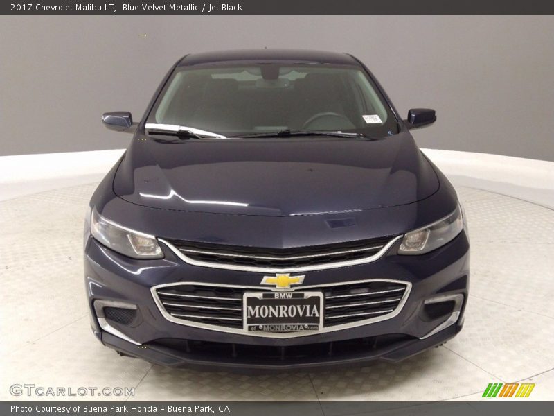 Blue Velvet Metallic / Jet Black 2017 Chevrolet Malibu LT