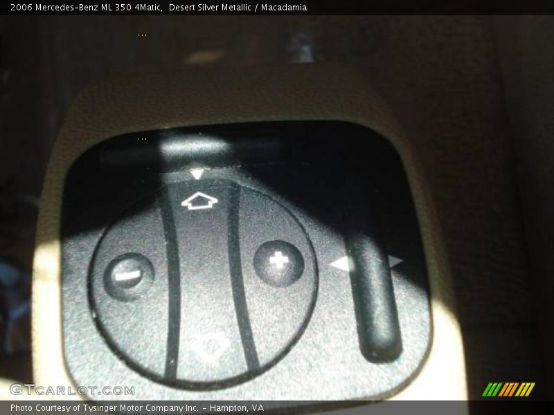 Desert Silver Metallic / Macadamia 2006 Mercedes-Benz ML 350 4Matic