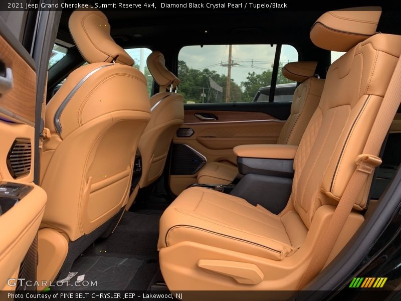 Rear Seat of 2021 Grand Cherokee L Summit Reserve 4x4